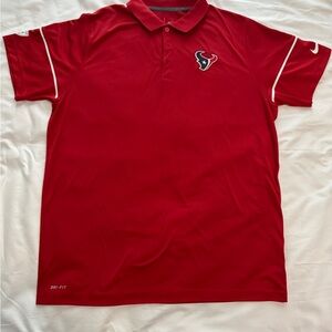 NFL Red Men's Polo Shirt